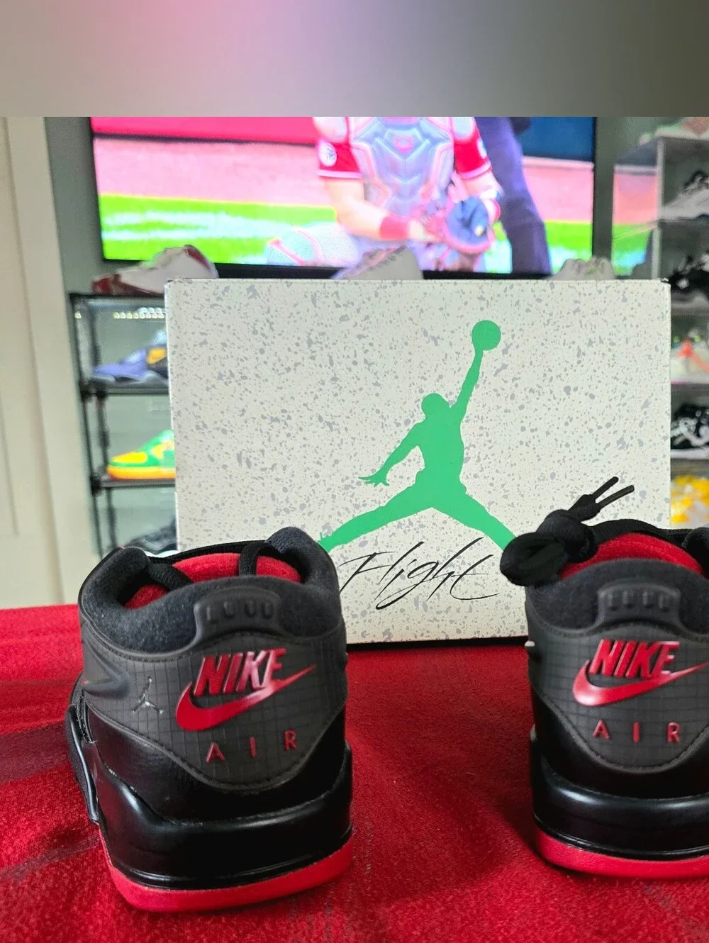 Air Jordan 4 RM Reimagined Black Varsity Red